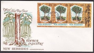 NEW HEBRIDES 1968 Timber Industry FDC......................................55060