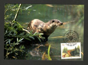 SERBIA-MC-MK-EUROPEAN NATURE PROTECTION-FAUNA, WILD ANIMALS-2015.