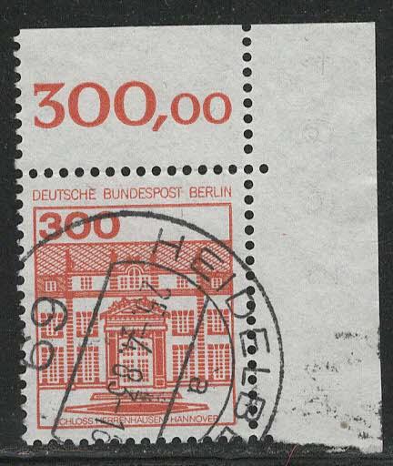 Germany Berlin Scott # 9N445, used, variation sheet print