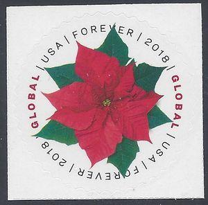 #5311 ($1.15) Forever Global Poinsettia 2018 Mint NH