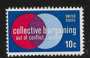 SC# 1558 - (10c) - Collective Bargaining - MNH single
