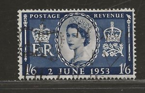 GREAT BRITAIN SC# 316   FVF/U