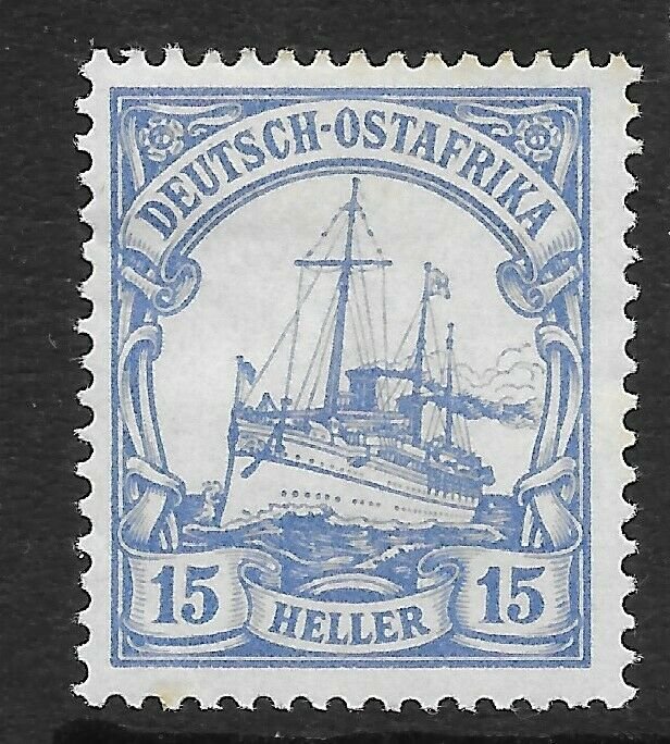 GERMAN EAST AFRICA SG29 1905 15h ULTRAMARINE MTD MINT