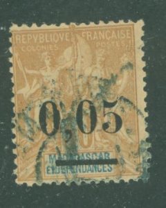 Madagascar (British Consular & Inland Mail) #52 Used