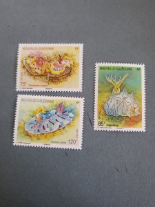 Stamps New Caledonia Scott #1132-4 never hinged