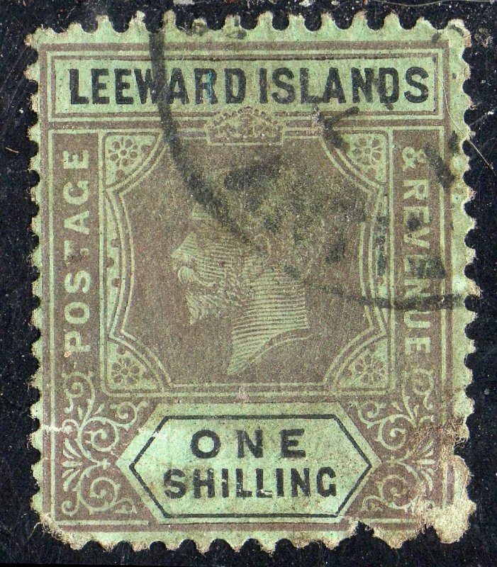 Leeward Islands Sc #54 (Die I) Used 