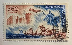 France 1966 Scott 1160 used - 900th Anniversary of the Battle of Hastings