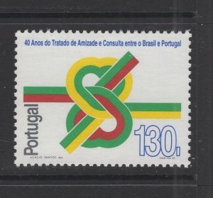 Portugal #1980 (1993 Brazil-Portuguese Friendship issue) VFMNH CV $1.60