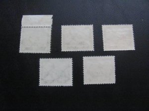 GERMANY 1932 MNH SC# B44-46 CASTLES SET VF/XF $180 (115)