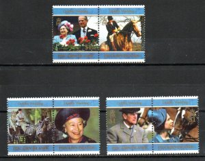 Pitcairn #469-474 MNH