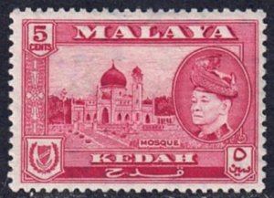 Malaya Kedah #86 Mint Hinged Single Stamp