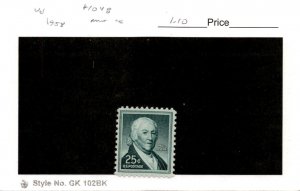 United States Postage Stamp, #1048, Mint NH, 1958 Paul Revere (AC)