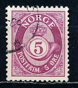 Norway #416 Single Used