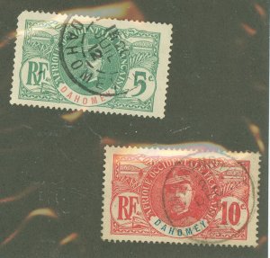 Dahomey #20-21 Used Single