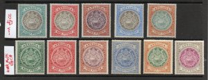 Antigua  - Selection 1903 - 17 / Seal of the Colony /MH/MLH    -     Lot 1123357