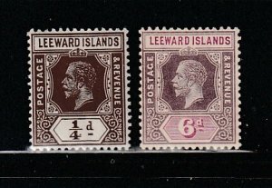 Leeward Islands 46, 53 MH King Georgr V