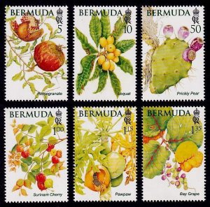 Bermuda Sc# 1209-14 MNH Fruit
