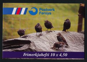 Faroe Islands 331a Booklet MNH Birds