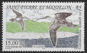 Saint Pierre--Miquelen C 72  1997  single  VF Mint NH