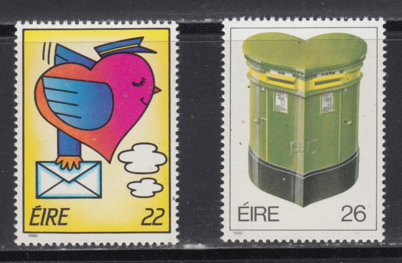 Ireland    #653-54   mnh      cat $2.00