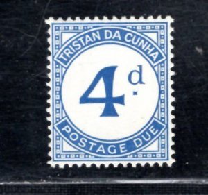 TRISTAN DA CUNHA SC# J4 FVF/MNH