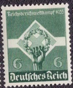 Germany 454 1935 MH