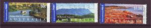 J12827 JLstamps 2002 australia set of 3 used #2055-7 tourist