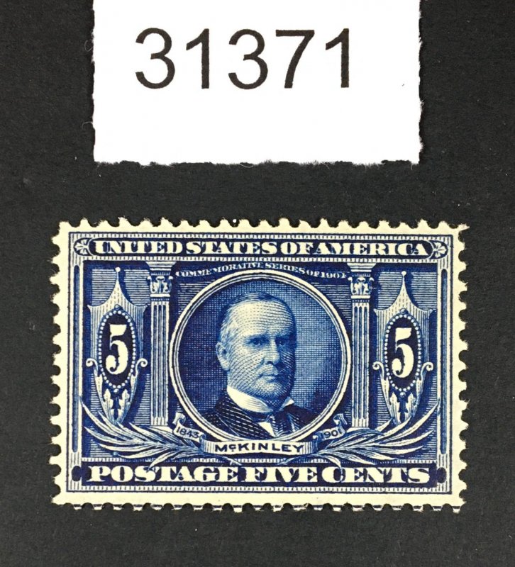 MOMEN: US STAMPS # 326 MINT OG NH LOT #31371