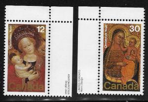 Canada  Scott 773, 775  MNH  Short set