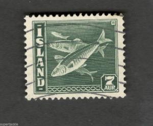1939 SCOTT #220 MARINE LIFE Salmon  Θ used stamp