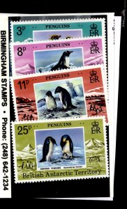 British Antarctic Territory #72-75  Single (Complete Set)