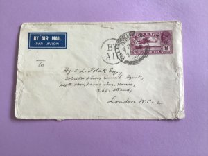 India to England  1931 Air Mail Stamp  Cover R45886