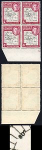 Falkland Is Dep SGG4a 3d Thick Map 50 Meridian Continues pass Vignette U/M