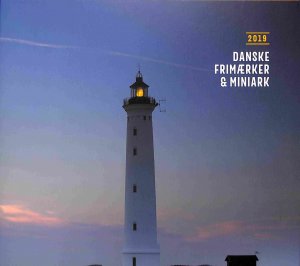 Denmark Danmark year set 2019 MNH stamp collection in official folder