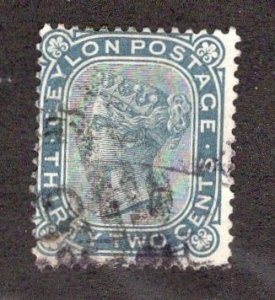 Ceylon #69 F/U ~JM-2582