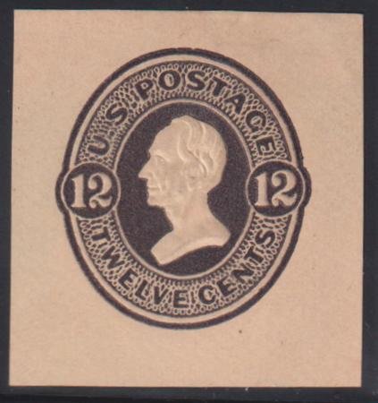 US Postal Stationery and Cut Squares #U95 MINT  VF PFC 36x39 mm Cat Value: $225