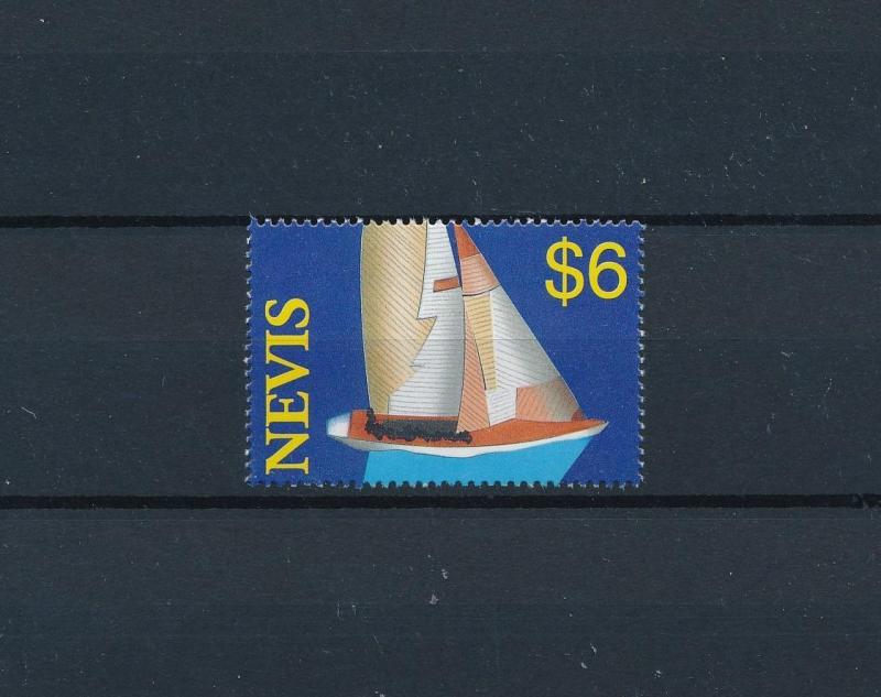 [81263] Nevis 1993 Ships Sail boats Americas Cup from sheet MNH