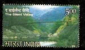 India 2009 The Silent Valley Mountain River Nature 1v MNH Inde Indien