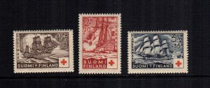 Finland  B24-B26  MNH $ 54.00