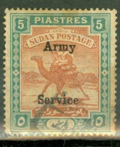 B: Sudan MO11 used heavy toning CV $75