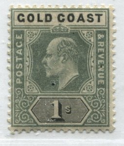 Gold Coast KEVII 1902 1/  mint o.g. hinged