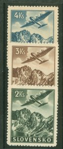 Slovakia #C4-6 Mint (NH) Single