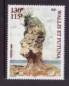 Wallis & Futuna-Sc#594-unused NH set-Islet of Nuku Taakimoa redrawn-2004-