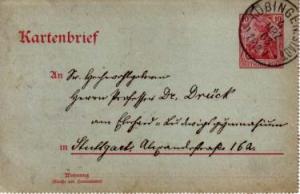 Germany, Government Postal Card