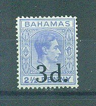 Bahamas sc# 115 mh cat value $1.10