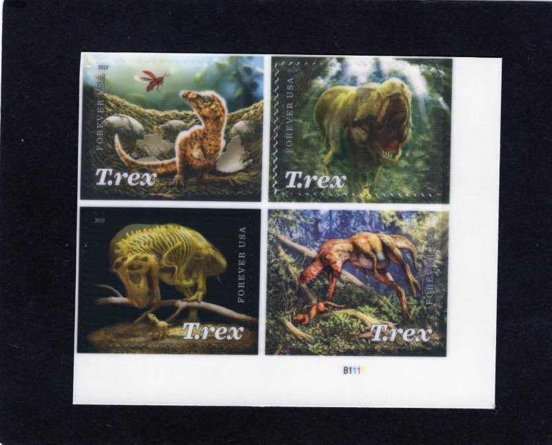 5410-5413 T-REX, MNH LR-PB/4 (#B111)