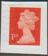 GB QE II Machin SG U2958a - 1st vermillion  - date code M12L - Source  none