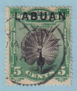 LABUAN 52  POSTALLY USED - NO FAULTS VERY FINE! - (PO) - TVP