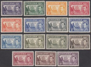 St. Helena 118-127, SG131-140 MVLH (see Details) CV $103.20