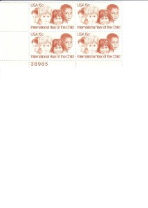 Scott US # 1772, Plate Block of 4